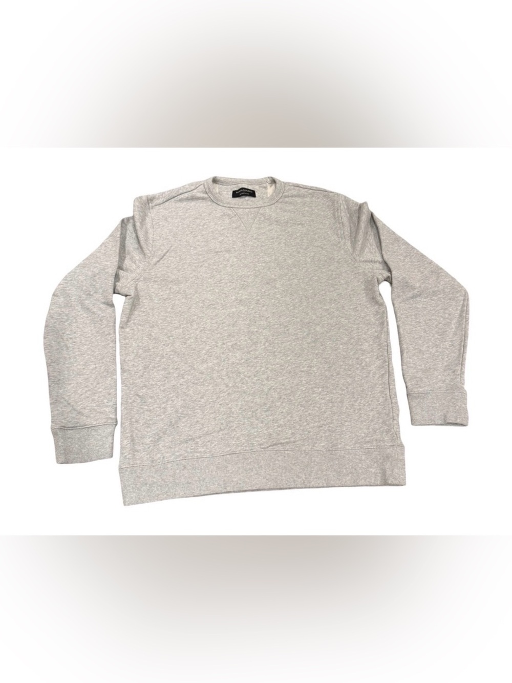 Banana Republic Men's Light Gray Crewneck Sweatshirt 100% cotton size Large